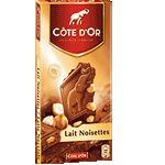 Bloc gourmand lait noisettes